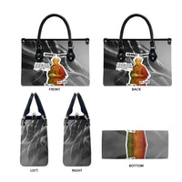 Harriet Tubman Leather Bag American Flag Background Civil Rights Quote Keep Going Tribute Design - Wonder Print Shop