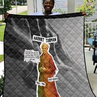Harriet Tubman Quilt American Flag Background Civil Rights Quote Keep Going Tribute Design - Wonder Print Shop