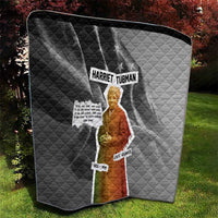 Harriet Tubman Quilt American Flag Background Civil Rights Quote Keep Going Tribute Design - Wonder Print Shop