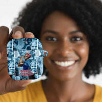 Harriet Tubman AirPods Case Newspaper Collage Design We Out Quote Strong Woman Tribute Underground Railroad Legacy - Wonder Print Shop