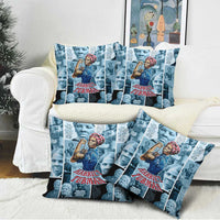 Harriet Tubman Pillow Cover Newspaper Collage Design We Out Quote Strong Woman Tribute Underground Railroad Legacy - Wonder Print Shop