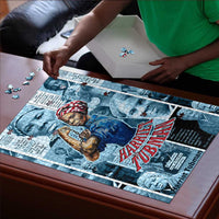 Harriet Tubman Puzzle Newspaper Collage Design We Out Quote Strong Woman Tribute Underground Railroad Legacy - Wonder Print Shop