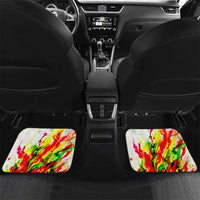 MLK Black Excellence Car Mats Martin Luther King Jr Colorful Abstract Watercolor