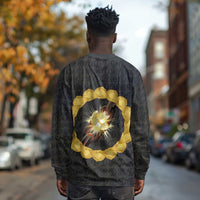 1926 Forever Black History Month Long Sleeve Shirt Broken Chains Freedom Adinkra Symbol