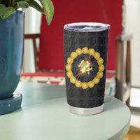 1926 Forever Black History Month Tumbler Cup Broken Chains Freedom Adinkra Symbol