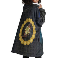 1926 Forever Black History Month Wearable Blanket Hoodie Broken Chains Freedom Adinkra Symbol