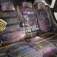 Afrofuturism Legacy Beyond Back Car Seat Cover African Astronaut Galaxy Mask