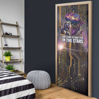 Afrofuturism Legacy Beyond Door Cover African Astronaut Galaxy Mask
