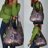 Afrofuturism Legacy Beyond Grocery Bag African Astronaut Galaxy Mask