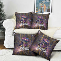 Afrofuturism Legacy Beyond Pillow Cover African Astronaut Galaxy Mask