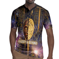 Afrofuturism Legacy Beyond Rugby Jersey African Astronaut Galaxy Mask