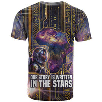 Afrofuturism Legacy Beyond T shirt African Astronaut Galaxy Mask