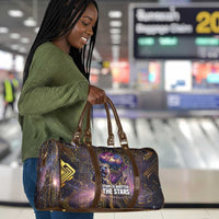 Afrofuturism Legacy Beyond Travel Bag African Astronaut Galaxy Mask