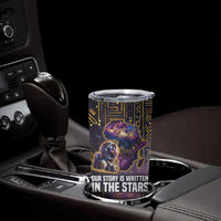 Afrofuturism Legacy Beyond Tumbler Cup African Astronaut Galaxy Mask