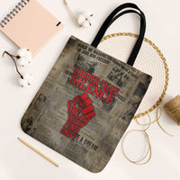 Louder Than Silence African Tote Bag Civil Rights News Megaphone