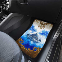 Vatican Baroque Car Mats St. Peter’s Basilica & Catholic Flag Gold Ornate