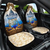 Vatican Baroque Car Seat Cover St. Peter’s Basilica & Catholic Flag Gold Ornate