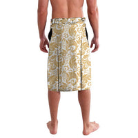 Vatican Baroque Lavalava St. Peter’s Basilica & Catholic Flag Gold Ornate