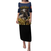 Agnus Dei Lamb of God Puletasi Latin Catholic Art with Gold Baroque Accents