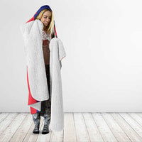 Mauritius Hooded Blanket National Emblem Integrated with Country's Shape – Symbolic Design