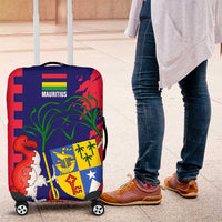 Mauritius Luggage Cover National Emblem Integrated with Country's Shape – Symbolic Design