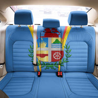 Aruba Back Car Seat Cover National Emblem Featuring the Lion Symbol - Majestic Design