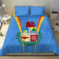 Aruba Bedding Set National Emblem Featuring the Lion Symbol - Majestic Design
