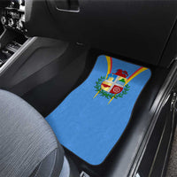 Aruba Car Mats National Emblem Featuring the Lion Symbol - Majestic Design