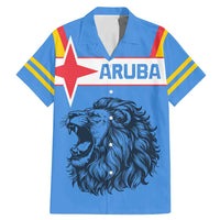 Aruba Family Matching Mermaid Dress and Hawaiian Shirt National Emblem Featuring the Lion Symbol - Majestic Design