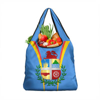 Aruba Grocery Bag National Emblem Featuring the Lion Symbol - Majestic Design
