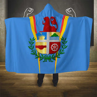 Aruba Hooded Blanket National Emblem Featuring the Lion Symbol - Majestic Design