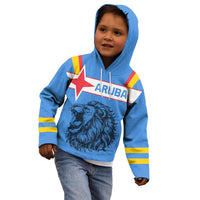 Aruba Kid Hoodie National Emblem Featuring the Lion Symbol - Majestic Design
