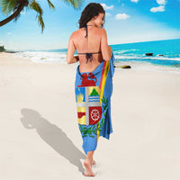 Aruba Sarong National Emblem Featuring the Lion Symbol - Majestic Design
