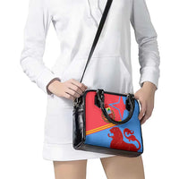 Aruba Flag Shoulder Handbag Elements Merged with Country's Shape – Unique National Design
