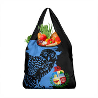 Aruba's Mascot Grocery Bag Blended with National Flag Details – Symbolic Design
