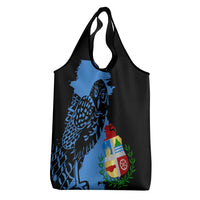 Aruba's Mascot Grocery Bag Blended with National Flag Details – Symbolic Design