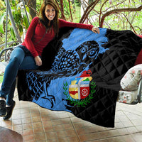 Aruba's Mascot Quilt Blended with National Flag Details – Symbolic Design