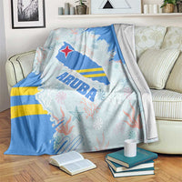 Aruba Blanket with Marine Patterns – Ocean-Inspired Design