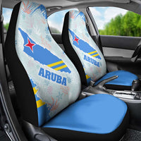 Aruba Car Seat Cover with Marine Patterns – Ocean-Inspired Design