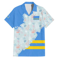 Aruba Family Matching Mermaid Dress and Hawaiian Shirt with Marine Patterns – Ocean-Inspired Design