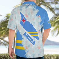 Aruba Hawaiian Shirt with Marine Patterns – Ocean-Inspired Design