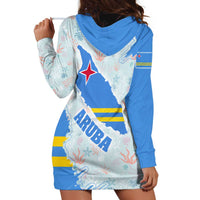 Aruba Hoodie Dress with Marine Patterns – Ocean-Inspired Design