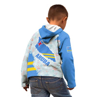 Aruba Kid Hoodie with Marine Patterns – Ocean-Inspired Design