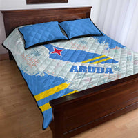 Aruba Quilt Bed Set with Marine Patterns – Ocean-Inspired Design