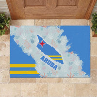 Aruba Rubber Doormat with Marine Patterns – Ocean-Inspired Design