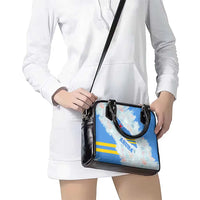 Aruba Shoulder Handbag with Marine Patterns – Ocean-Inspired Design