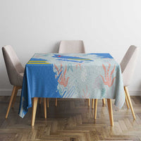 Aruba Tablecloth with Marine Patterns – Ocean-Inspired Design