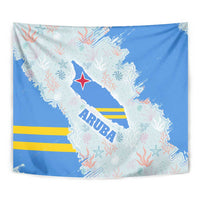 Aruba Tapestry with Marine Patterns – Ocean-Inspired Design