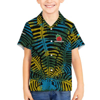 Rwanda Family Matching Summer Maxi Dress and Hawaiian Shirt with Gorilla Family Kwita Izina Leaf Jungle Spirit