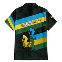 Rwanda Family Matching Mermaid Dress and Hawaiian Shirt with Tour du Rwanda Cycling Race Flag Stripe Spirit